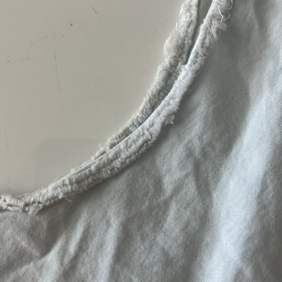 $440 ACNE ACNE STUDIO sleeveless washed out light blue shirt 36 US-S - Picture 7 of 8